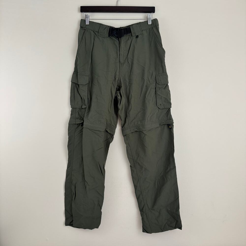 Men's Olive Green Cargo Pants with Utility Pockets